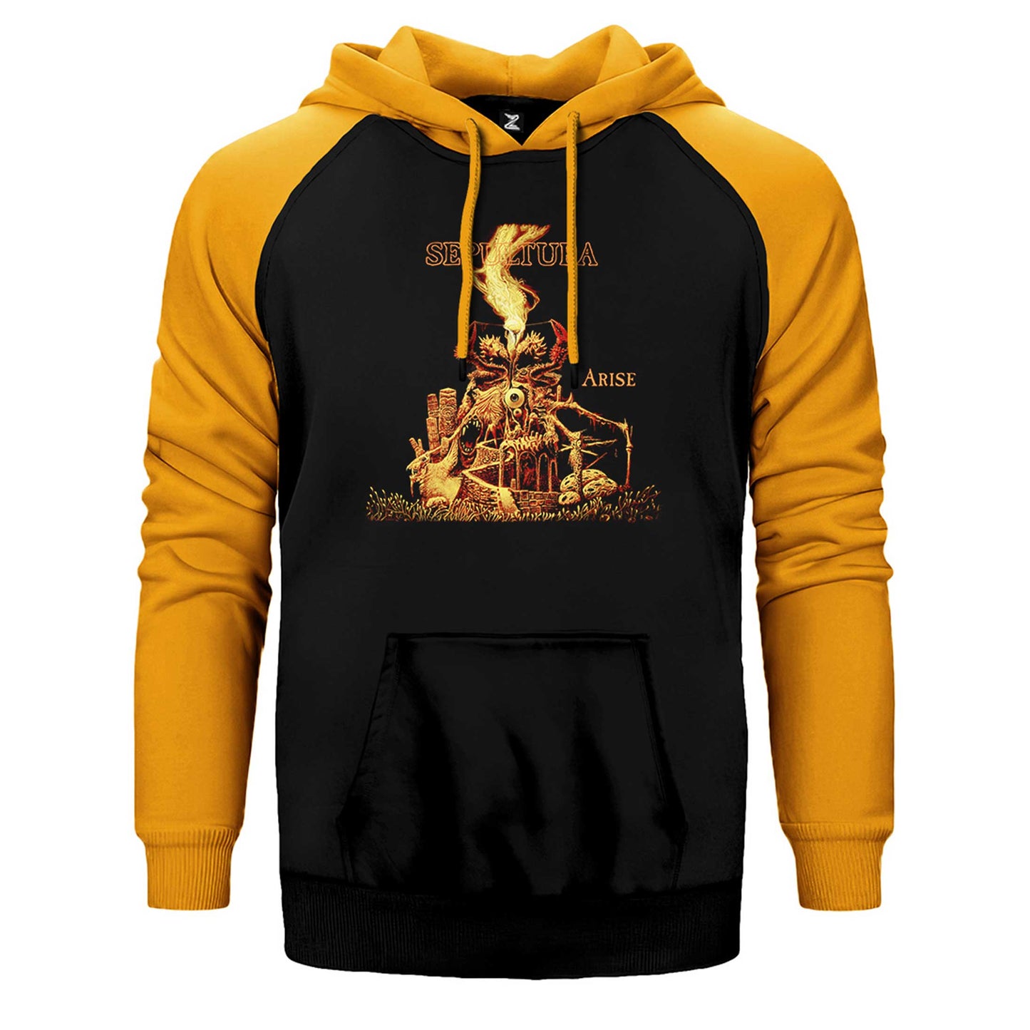 Sepultura Arise Çift Renk Reglan Kol Sweatshirt / Hoodie