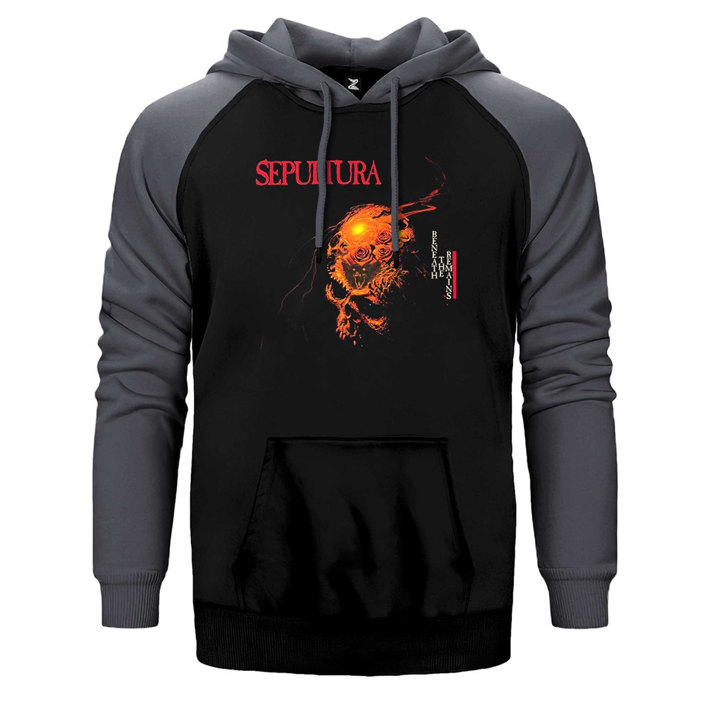 Sepultura Beneath the Remains Çift Renk Reglan Kol Sweatshirt / Hoodie