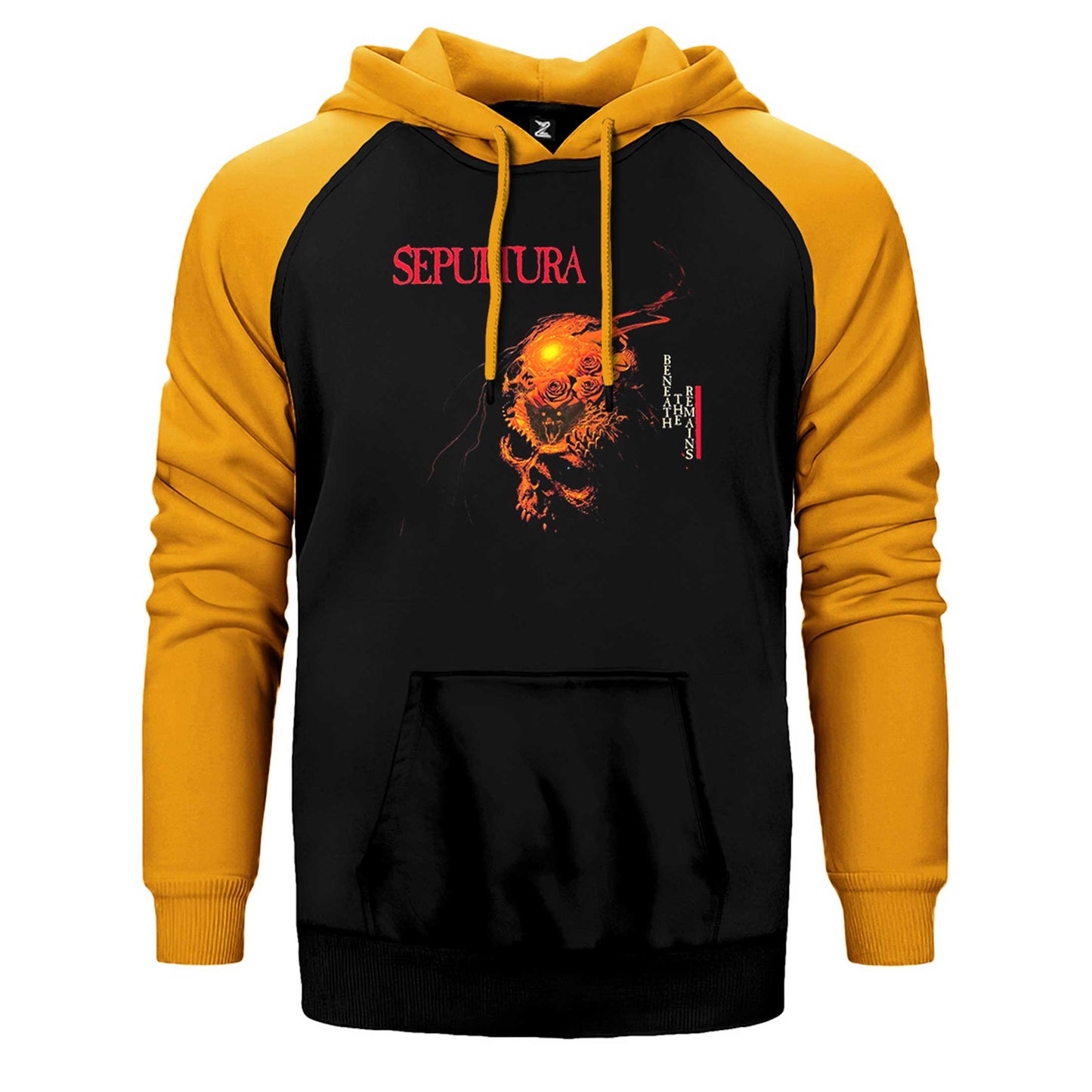 Sepultura Beneath the Remains Çift Renk Reglan Kol Sweatshirt / Hoodie