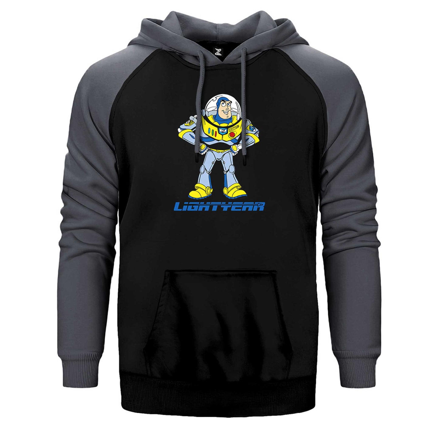 Buzz Lightyear Çift Renk Reglan Kol Sweatshirt / Hoodie
