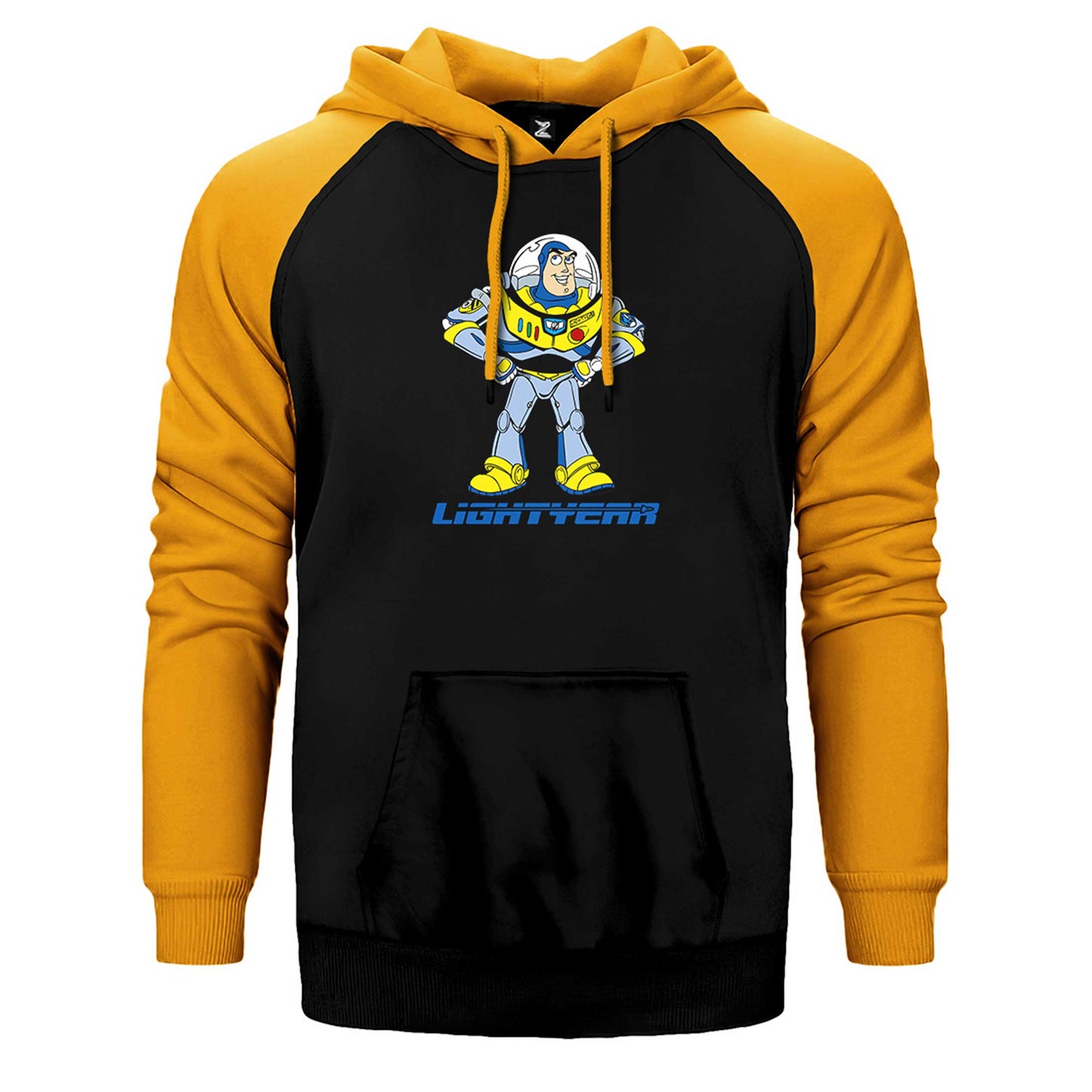 Buzz Lightyear Çift Renk Reglan Kol Sweatshirt / Hoodie