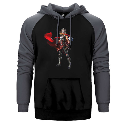 Thor Jane Foster Çift Renk Reglan Kol Sweatshirt / Hoodie