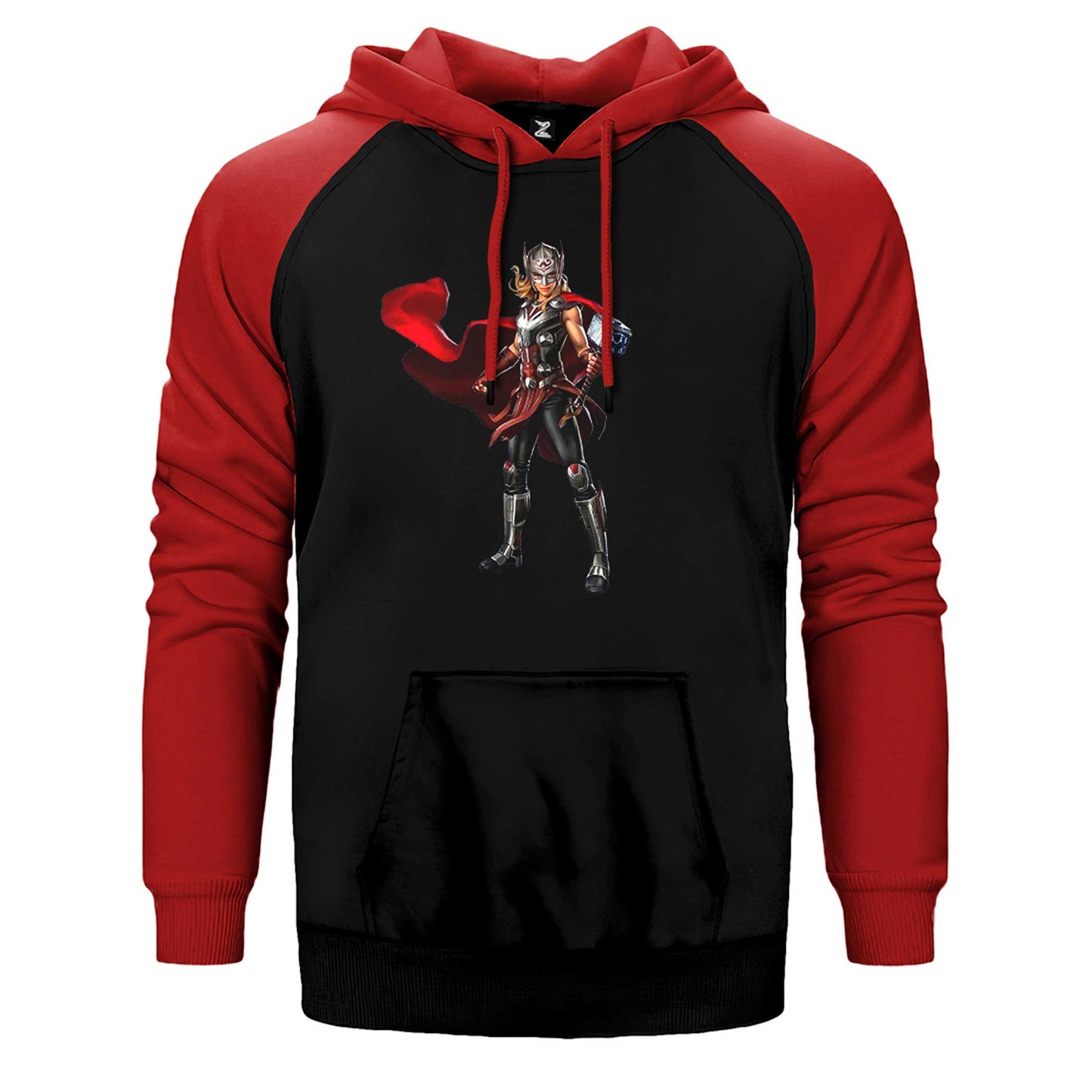 Thor Jane Foster Çift Renk Reglan Kol Sweatshirt / Hoodie