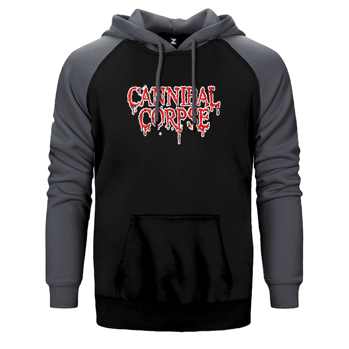Cannibal Corpse CRY Çift Renk Reglan Kol Sweatshirt / Hoodie