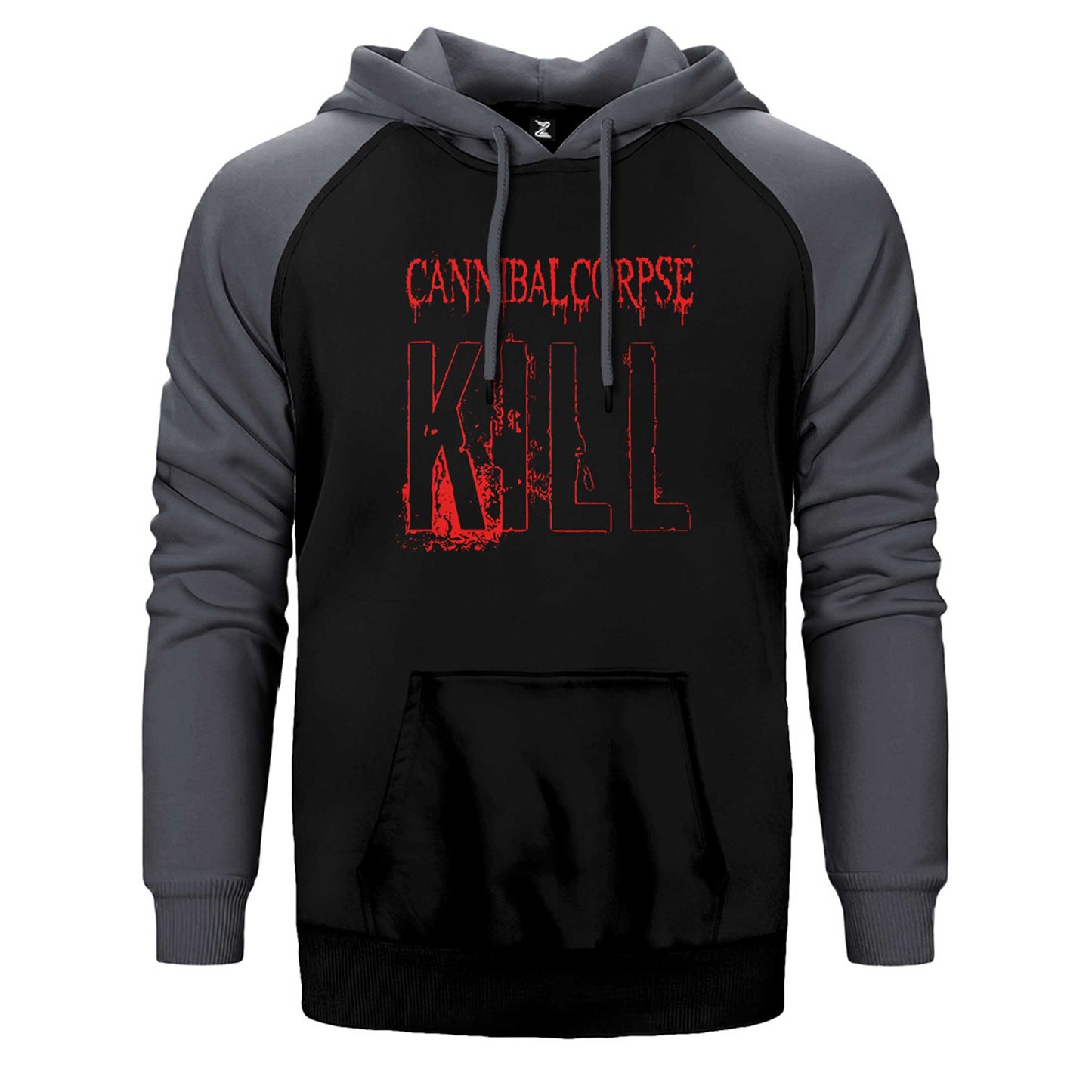 Cannibal Corpse Kill Çift Renk Reglan Kol Sweatshirt / Hoodie