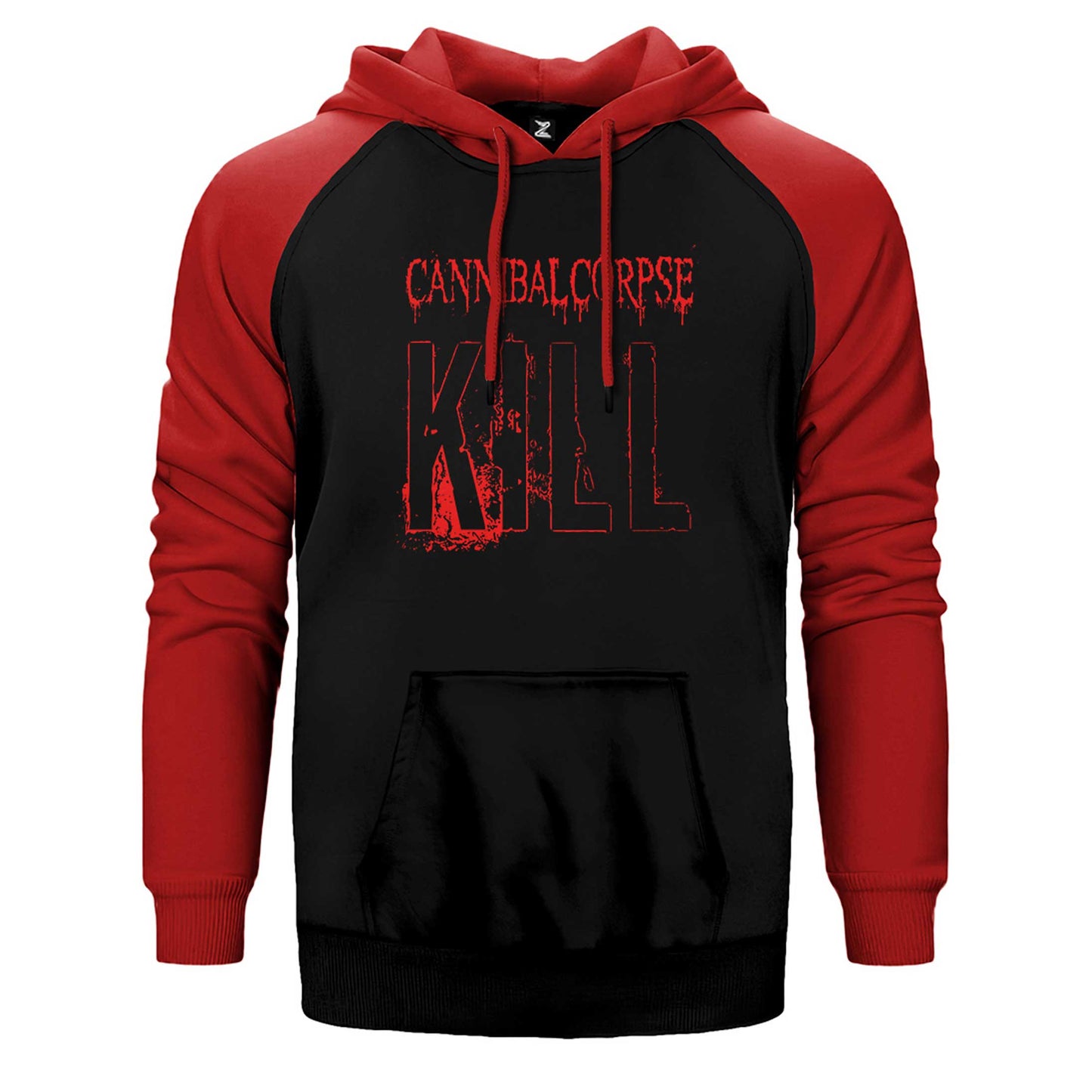 Cannibal Corpse Kill Çift Renk Reglan Kol Sweatshirt / Hoodie