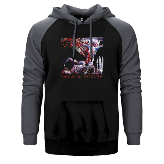 Cannibal Corpse Tomb Of The Mutilated Çift Renk Reglan Kol Sweatshirt / Hoodie