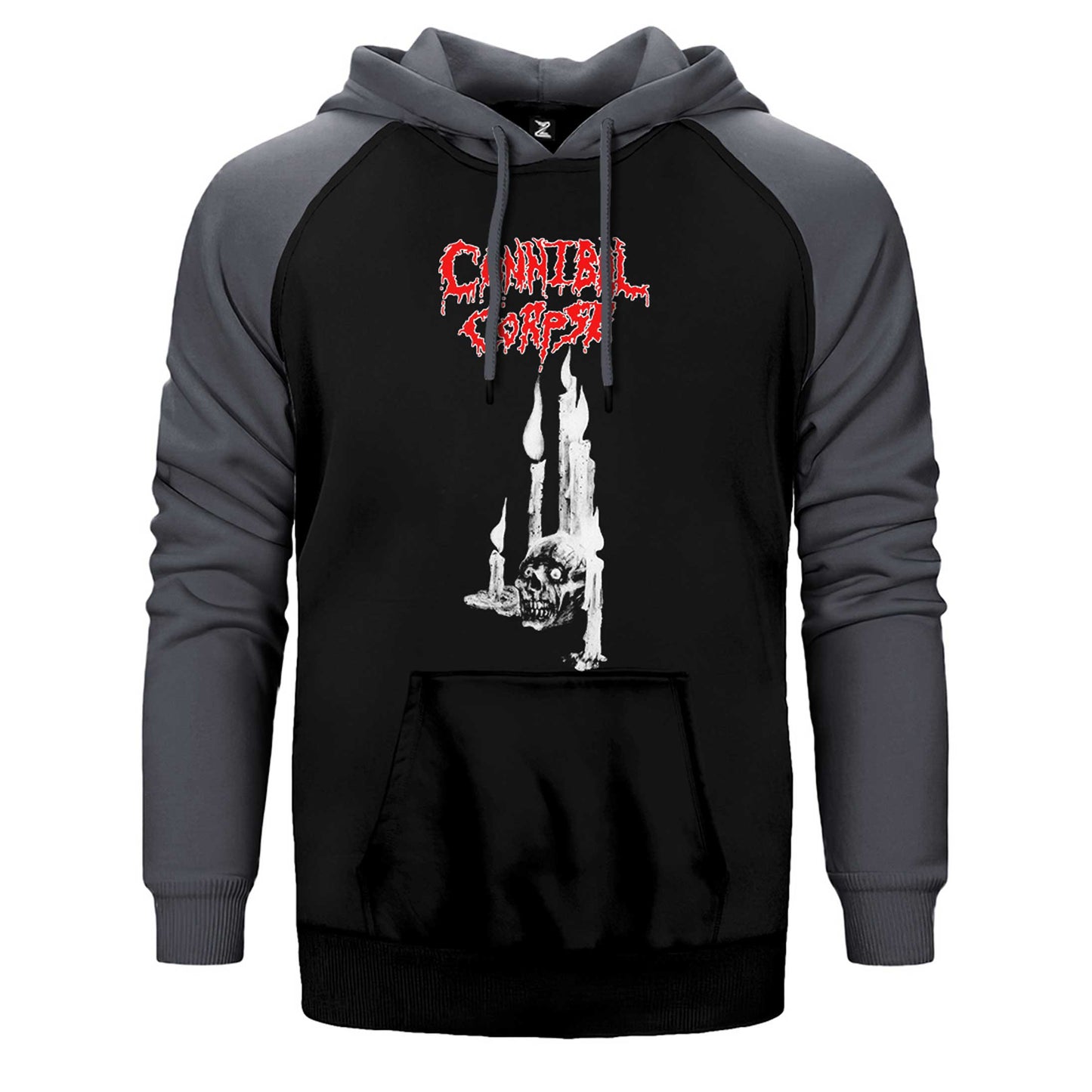 Cannibal Corpse Ritual Çift Renk Reglan Kol Sweatshirt / Hoodie