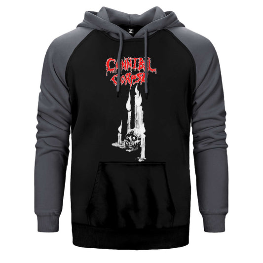 Cannibal Corpse Ritual Çift Renk Reglan Kol Sweatshirt / Hoodie