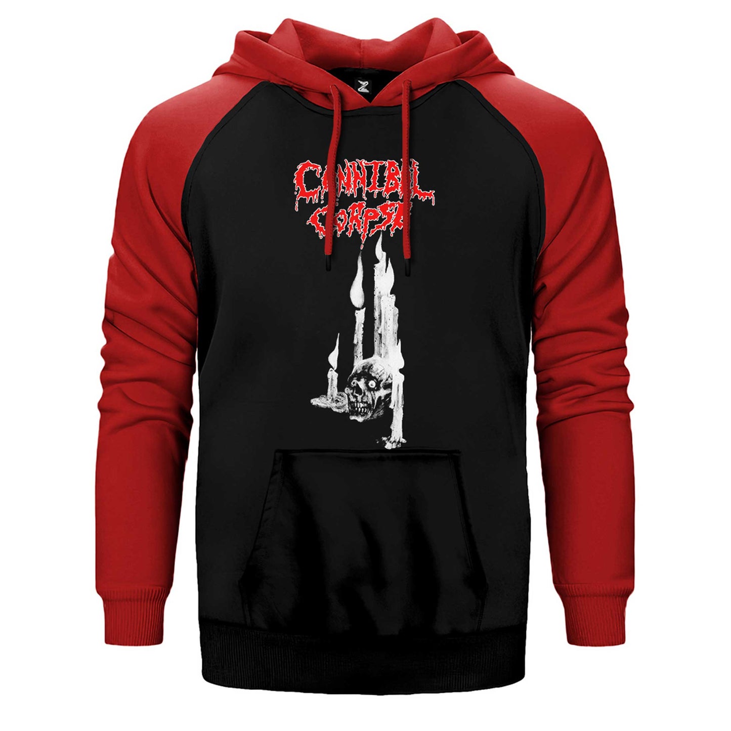 Cannibal Corpse Ritual Çift Renk Reglan Kol Sweatshirt / Hoodie