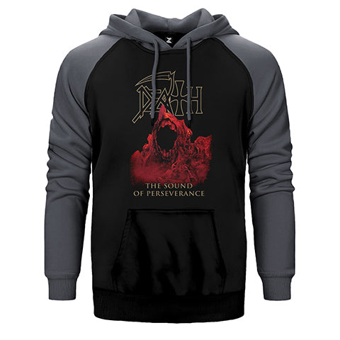 Death The Sound of Perseverance 2 Çift Renk Reglan Kol Sweatshirt / Hoodie