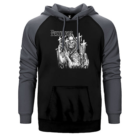 Pestilence The Dysentery Penance Çift Renk Reglan Kol Sweatshirt / Hoodie