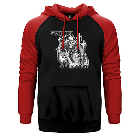 Pestilence The Dysentery Penance Çift Renk Reglan Kol Sweatshirt / Hoodie