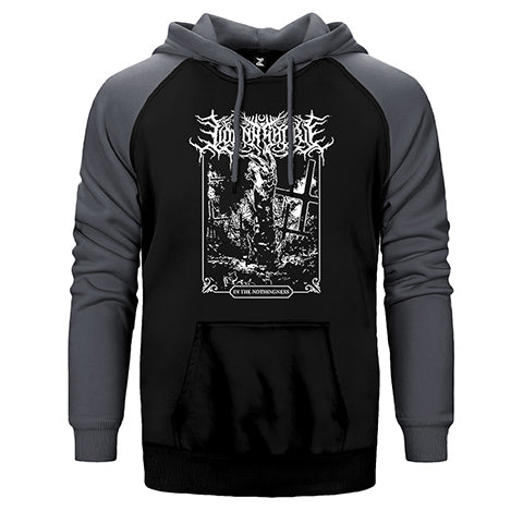 Lorna Shore In The Nothıngness Çift Renk Reglan Kol Sweatshirt / Hoodie