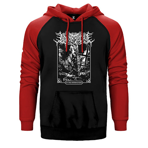Lorna Shore In The Nothıngness Çift Renk Reglan Kol Sweatshirt / Hoodie