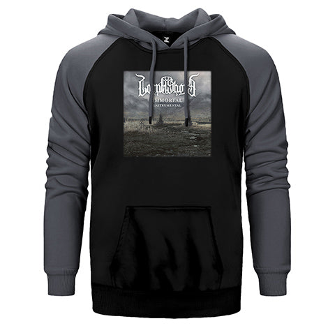 Lorna Shore İmmortal İnstrumental Çift Renk Reglan Kol Sweatshirt / Hoodie