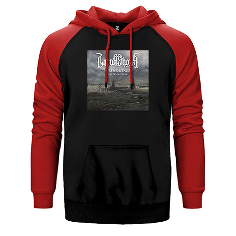 Lorna Shore İmmortal İnstrumental Çift Renk Reglan Kol Sweatshirt / Hoodie