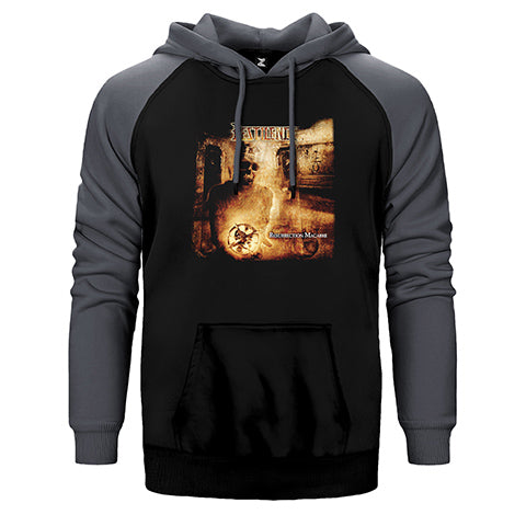 Pestilence Resurrection Macabre Çift Renk Reglan Kol Sweatshirt / Hoodie
