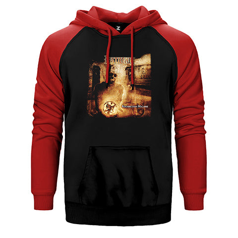 Pestilence Resurrection Macabre Çift Renk Reglan Kol Sweatshirt / Hoodie