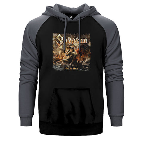 Sabaton The Great War Çift Renk Reglan Kol Sweatshirt / Hoodie