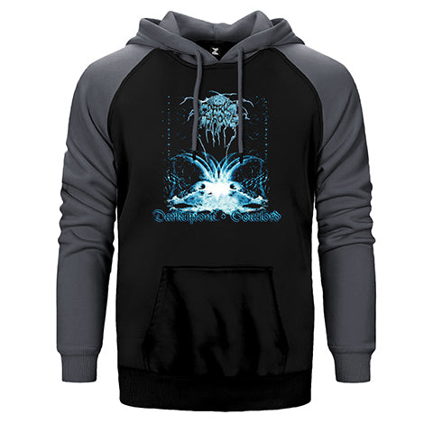 Darkthrone Goatlord Çift Renk Reglan Kol Sweatshirt / Hoodie