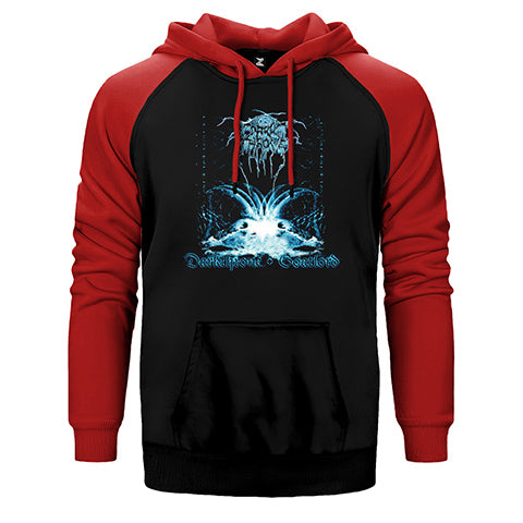 Darkthrone Goatlord Çift Renk Reglan Kol Sweatshirt / Hoodie