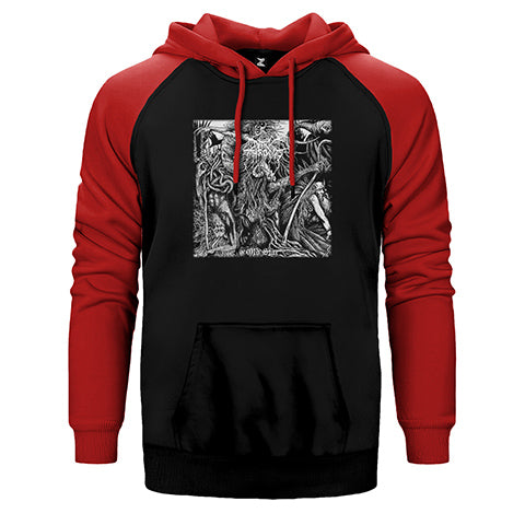 Darkthrone Old Star Çift Renk Reglan Kol Sweatshirt / Hoodie
