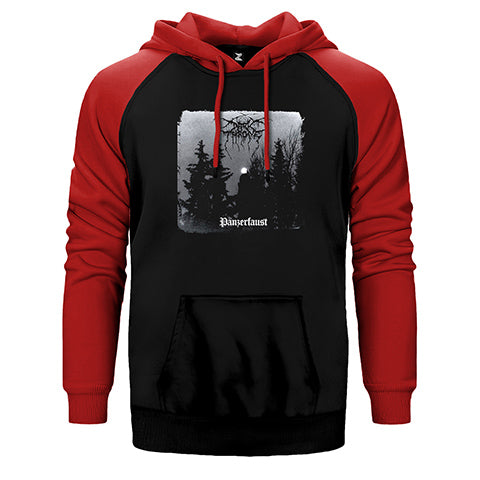 Darkthrone Panzerfaust Çift Renk Reglan Kol Sweatshirt / Hoodie