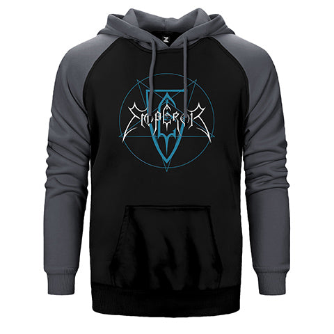 Emperor Satan Çift Renk Reglan Kol Sweatshirt / Hoodie