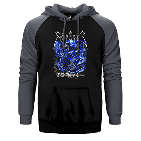 Emperor In the Nightside Eclipse Çift Renk Reglan Kol Sweatshirt / Hoodie