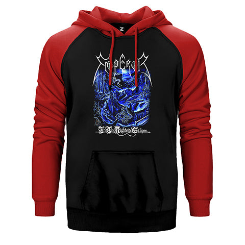 Emperor In the Nightside Eclipse Çift Renk Reglan Kol Sweatshirt / Hoodie