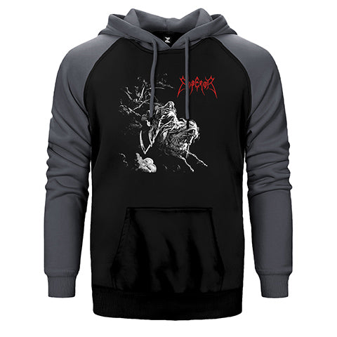 Emperor Wrath Of The Tyrant Çift Renk Reglan Kol Sweatshirt / Hoodie