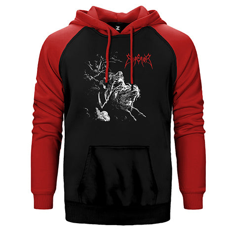 Emperor Wrath Of The Tyrant Çift Renk Reglan Kol Sweatshirt / Hoodie