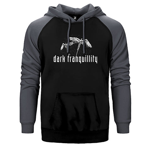 Dark Tranquillity Angel Çift Renk Reglan Kol Sweatshirt / Hoodie