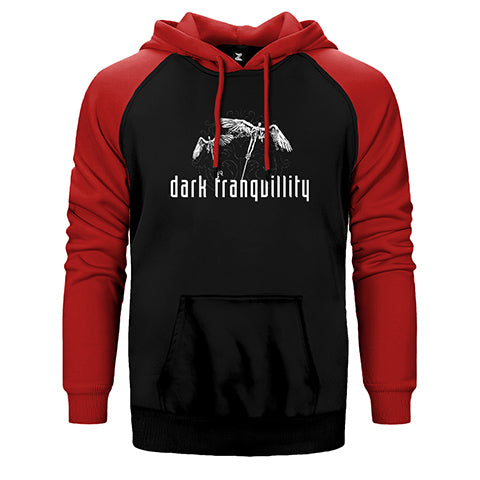 Dark Tranquillity Angel Çift Renk Reglan Kol Sweatshirt / Hoodie