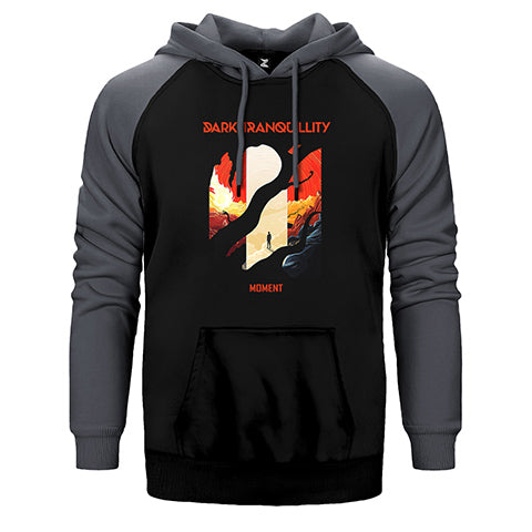 Dark Tranquillity Moment Çift Renk Reglan Kol Sweatshirt / Hoodie