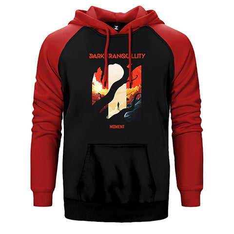 Dark Tranquillity Moment Çift Renk Reglan Kol Sweatshirt / Hoodie