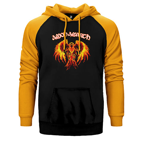 Amon Amarth Phoneix Çift Renk Reglan Kol Sweatshirt / Hoodie