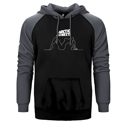 Arctic Monkeys Girl Çift Renk Reglan Kol Sweatshirt / Hoodie