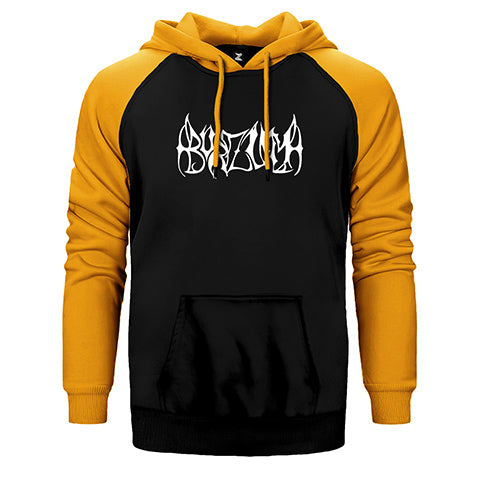 Burzum Shape Çift Renk Reglan Kol Sweatshirt / Hoodie