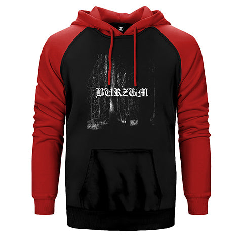 Burzum Woods Çift Renk Reglan Kol Sweatshirt / Hoodie