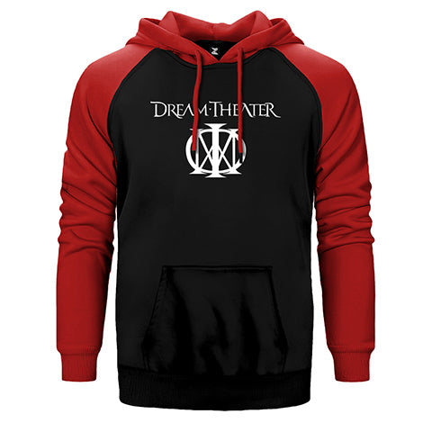 Dream Theater Logo 3 Çift Renk Reglan Kol Sweatshirt / Hoodie