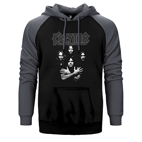 Kreator Group Çift Renk Reglan Kol Sweatshirt / Hoodie