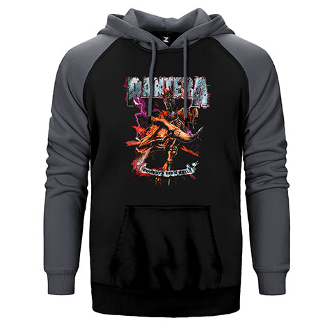 Pantera Cowboys From Hell Çift Renk Reglan Kol Sweatshirt / Hoodie