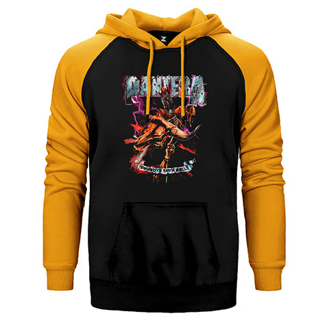 Pantera Cowboys From Hell Çift Renk Reglan Kol Sweatshirt / Hoodie