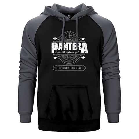 Pantera Stronger Than All Çift Renk Reglan Kol Sweatshirt / Hoodie