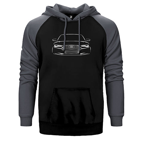 Audi Rs6 Çift Renk Reglan Kol Sweatshirt / Hoodie