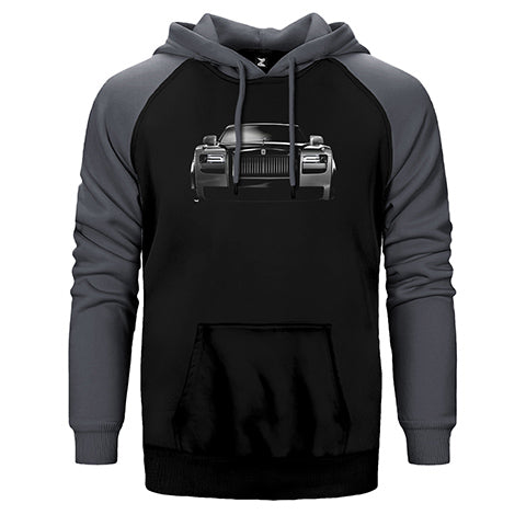 Rolls Royce Ghost Çift Renk Reglan Kol Sweatshirt / Hoodie