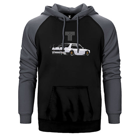 Tofaş Şahin Modifiye Çift Renk Reglan Kol Sweatshirt / Hoodie