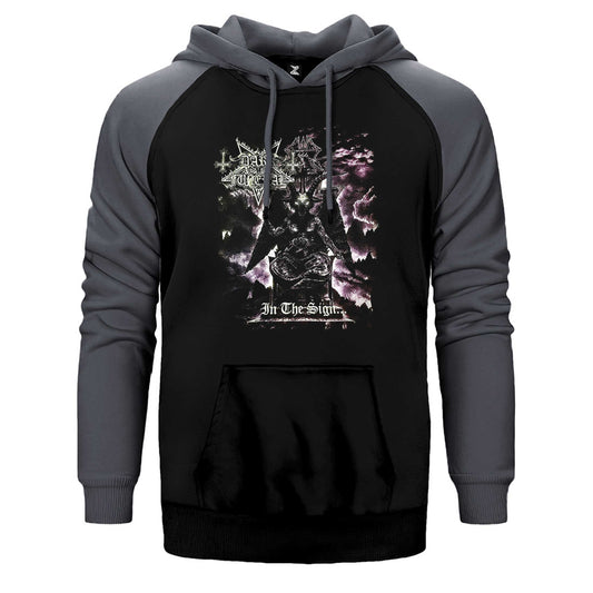 Dark Funeral İn The Sign Çift Renk Reglan Kol Sweatshirt / Hoodie